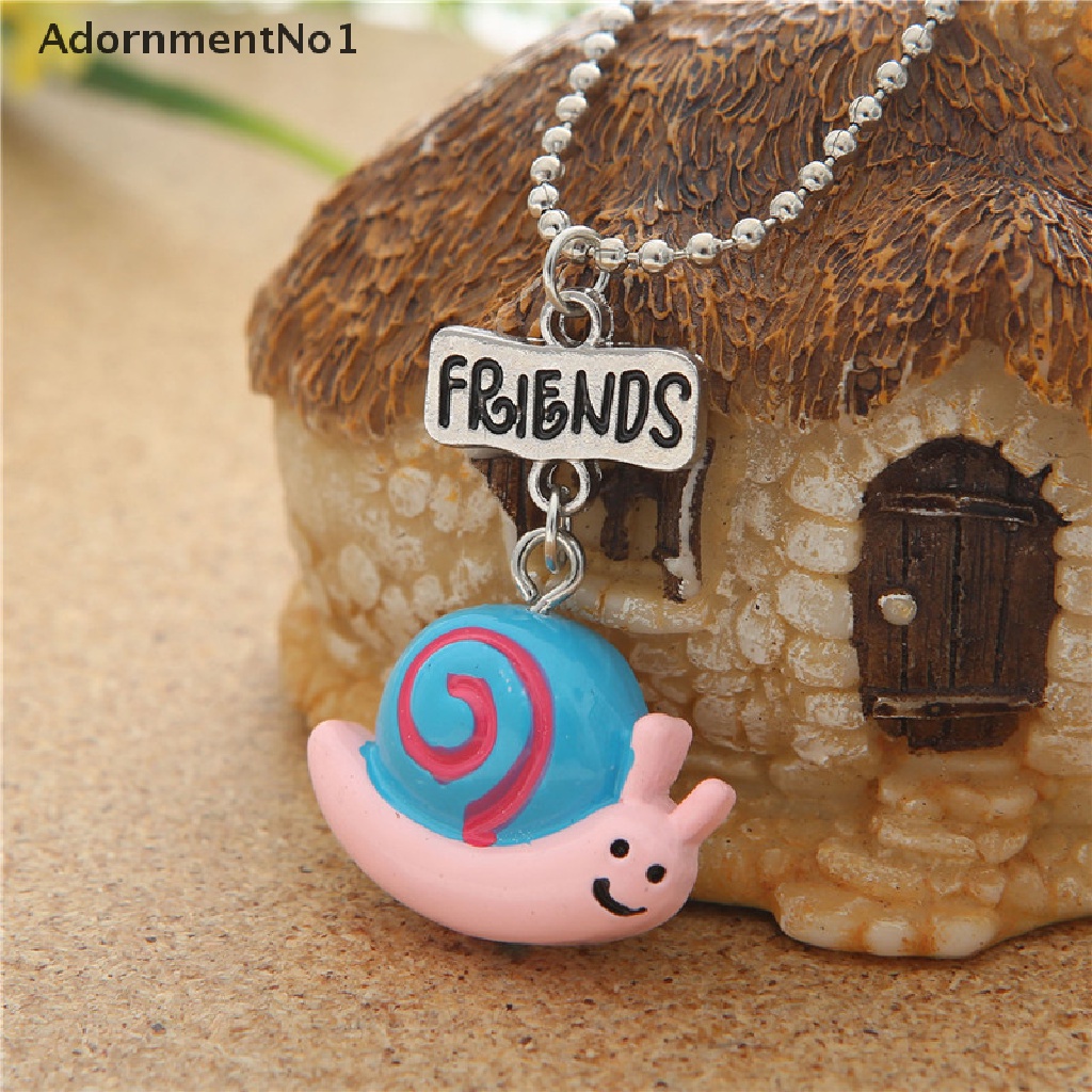 [AdornmentNo1] 2021 BFF Colorful Pendant Necklace Best Friends Necklace Friendship Jewelry Gift [new]