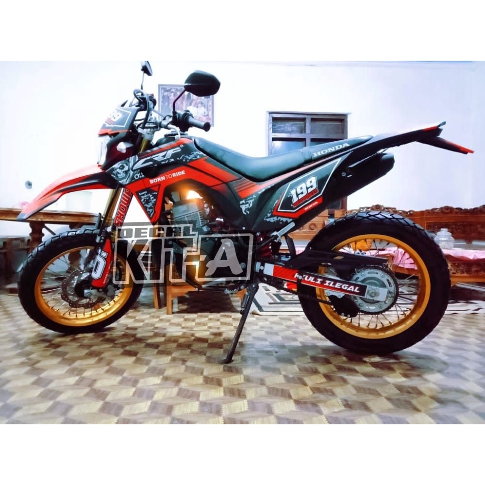 Decal CRF 150L Supermoto