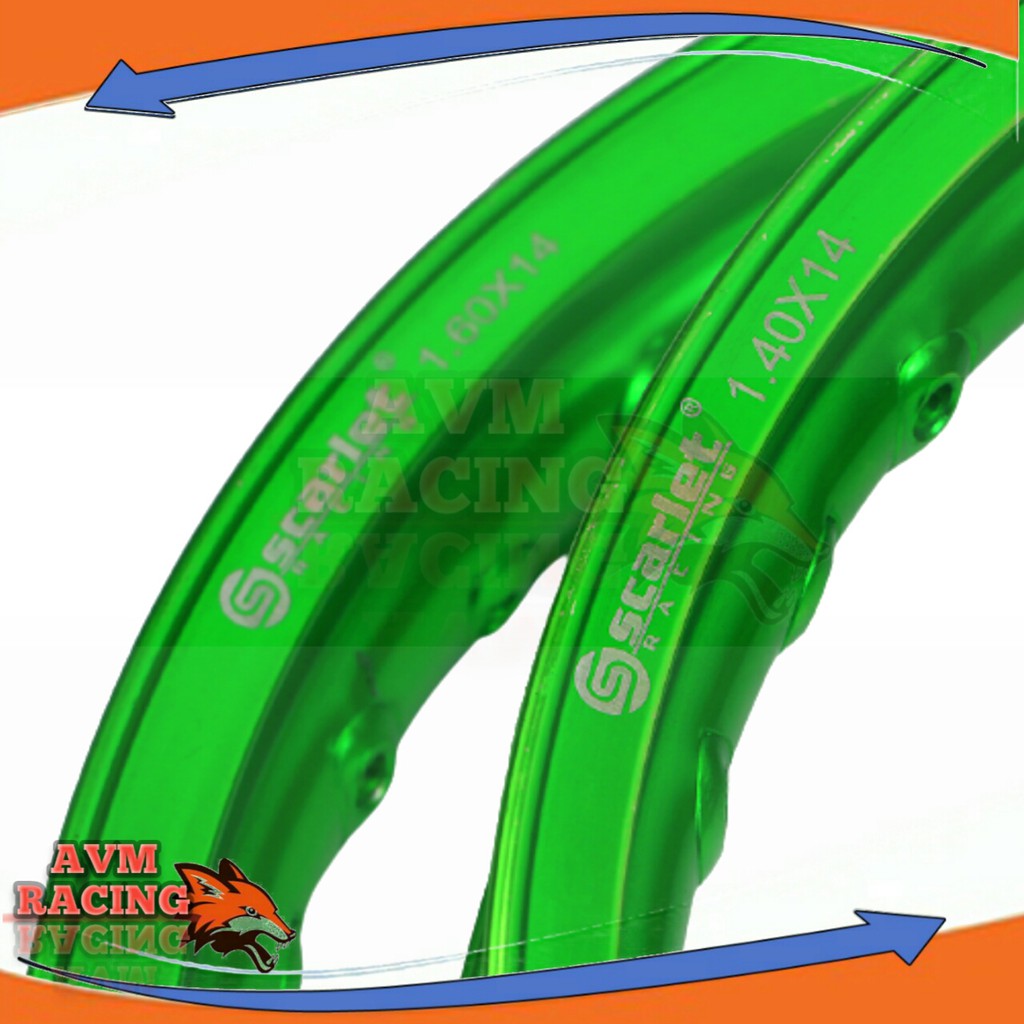 velg scarlet pelak pelek jari jari ring 14 140 160 . pelek ring 14 140/160