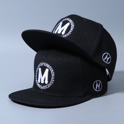 topi murah BROOKLYN multi-huruf pencetakan warna solid bordir patch topi baseball topi hip hop untuk topi pria