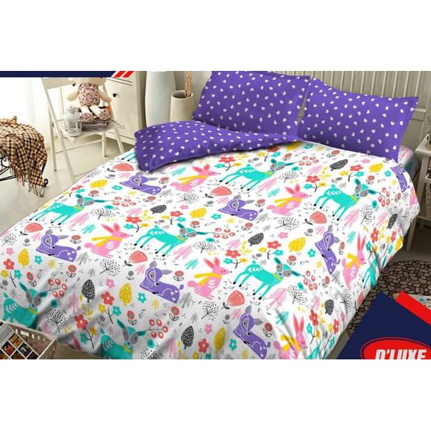 Sprei Kintakun D'Luxe 180 X 200 Bambi ( King Size )