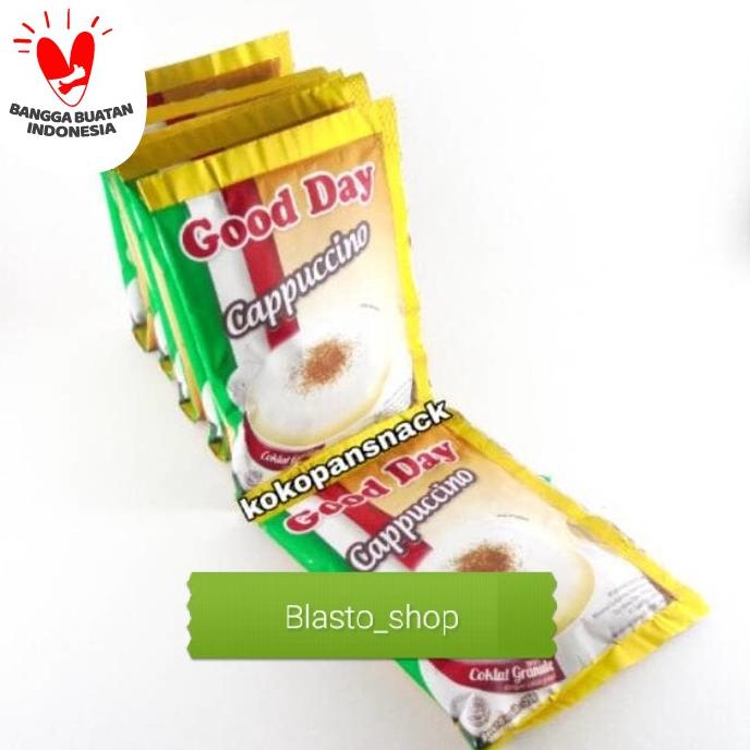 

Terbatas Kopi Good Day Cappucino (Ecer) Gilaa!!!