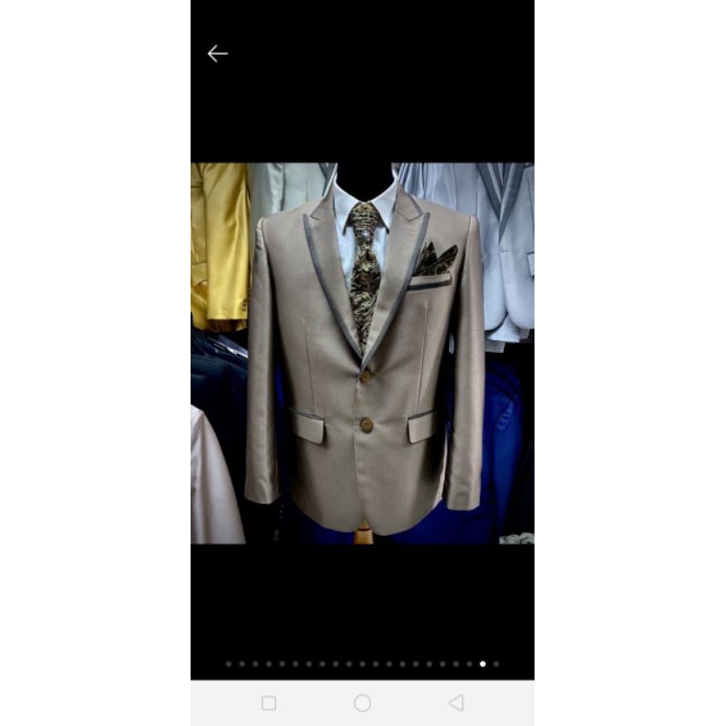 Jas Formal Bahan Semi Wool