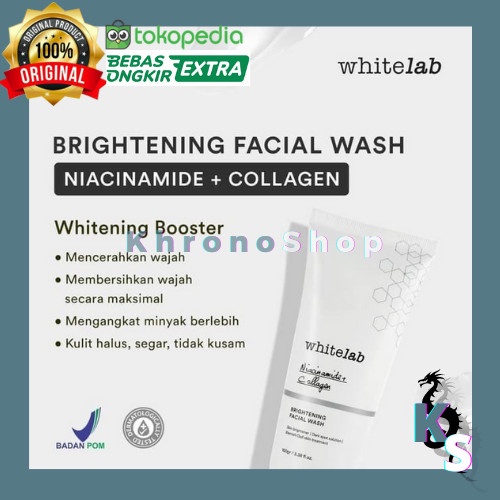 [ORIGINAL RESELLER] Whitelab Brightening Facial Wash