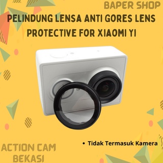 Lens Cap Kaca Lensa Proteksi For Action Camera Xiaomi Yi Basic Atau Versi Inter