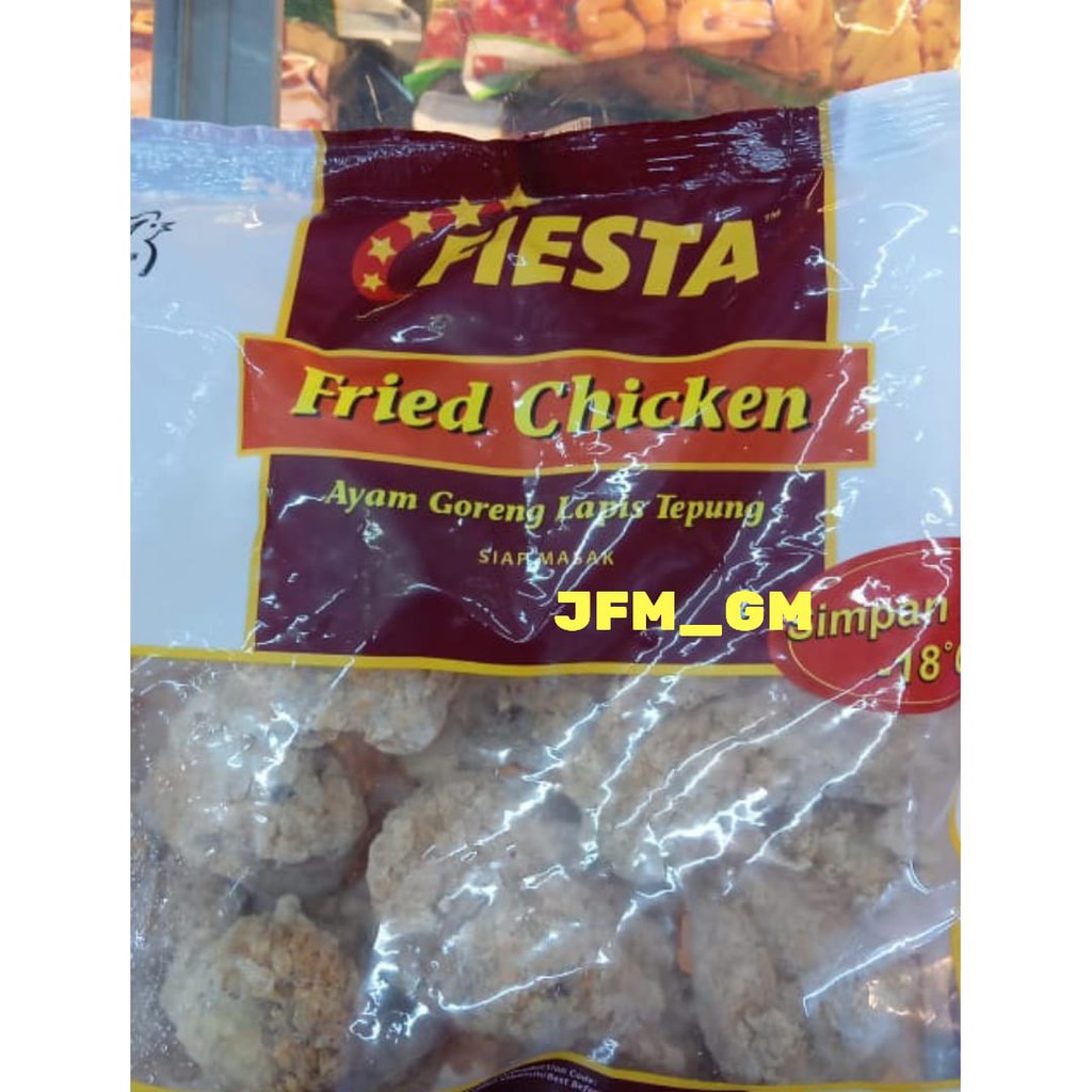 

FIESTA FRIED CHICKEN / AYAM GORENG LAPIS TEPUNG SIAP MASAK 500 GR