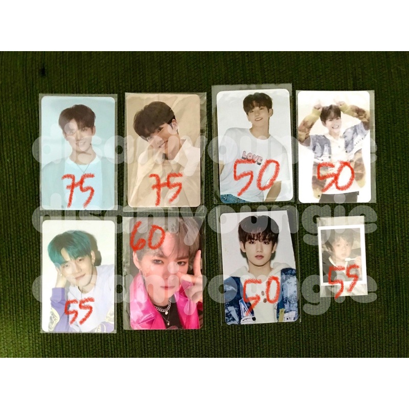 Photocard pc treasure junkyu ch2 ch3 white ktown ar hyunsuk ch2 black yoshi ch1 ktown baby jaehyuk