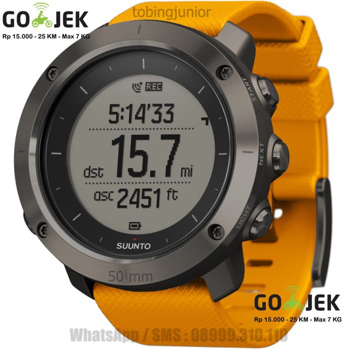 sportwatch suunto traverse amber