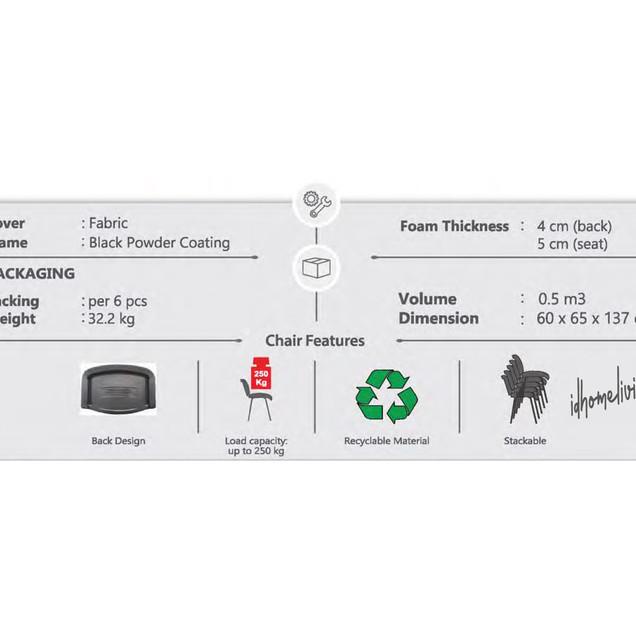 KURSI SUSUN ERGOSIT ISO CHAIR