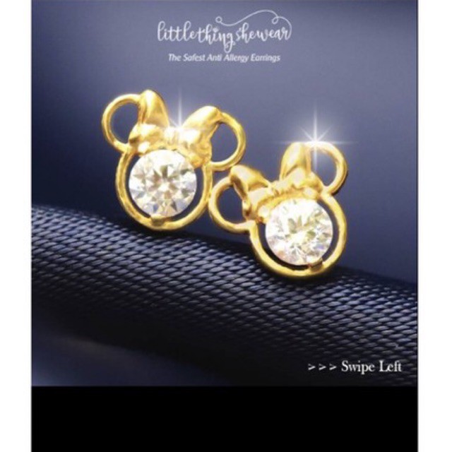little things she wear anting minnie mouse 17k