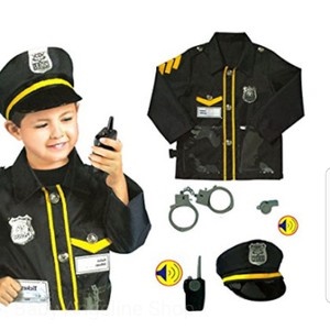 Policeman costume polisi cosplay anak balita kostum profesi