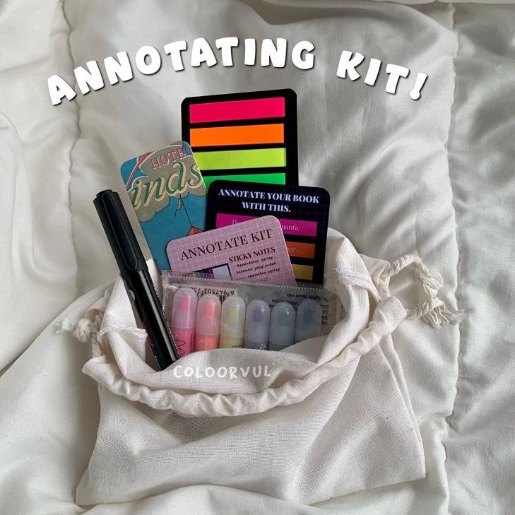 

[XF863] [][BACA DESKRIPSI] Annotating Kit / Perlengkapan Untuk Mencatat [ne -734]