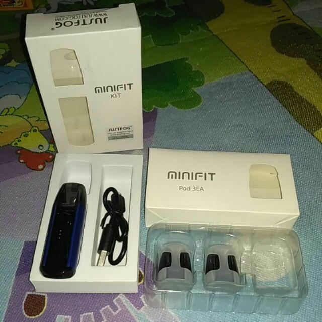 Cartridge Justfog Minifit Authentic (1 Pack Isi 3)