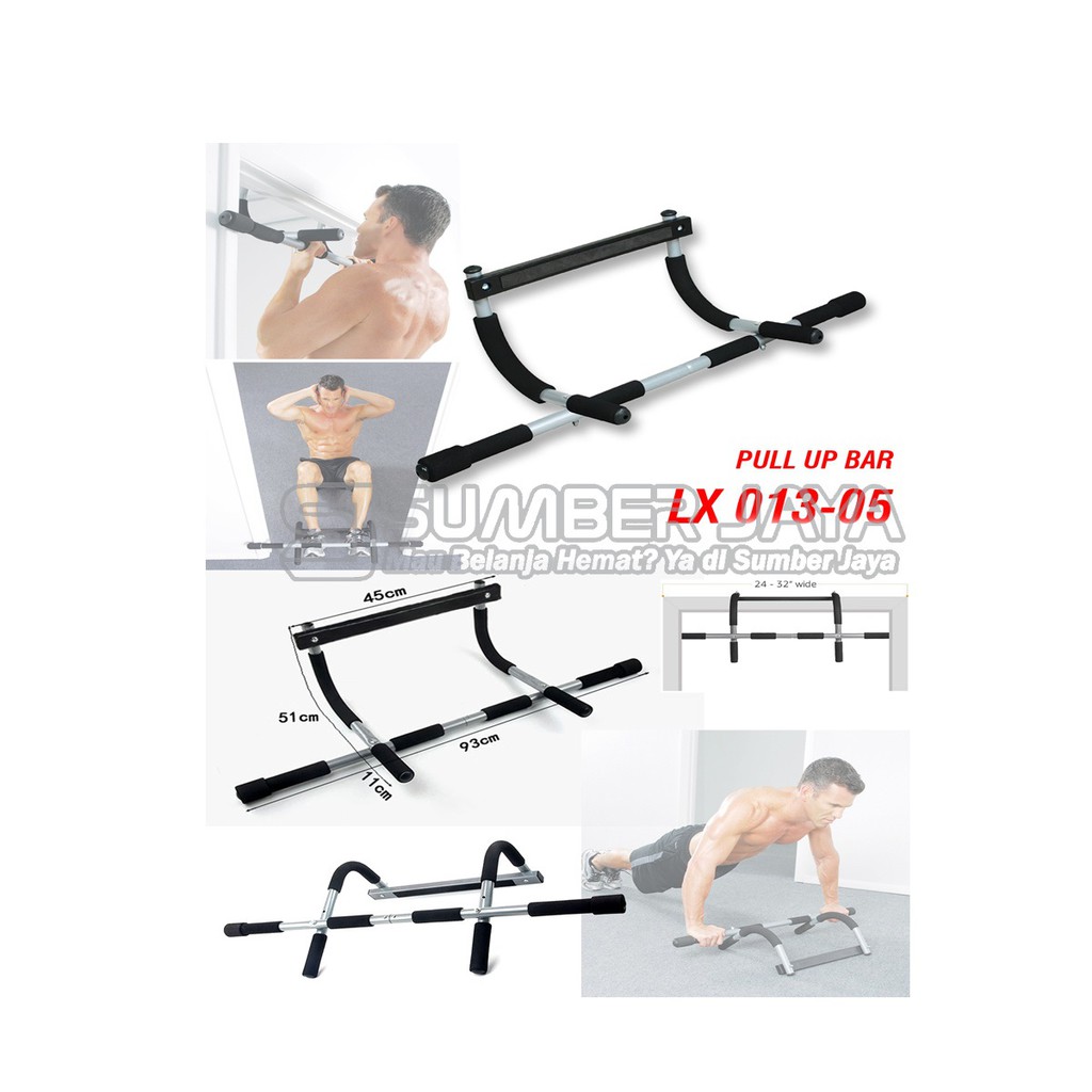 Alat Fitnes Pull Up Bar/ Iron Gym /Door Chinning Bar SPEEDS LX 013-05