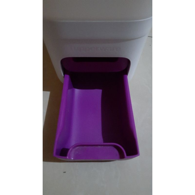 preloved dispenser rice tempat beras murah Tupperware bagus banget like new