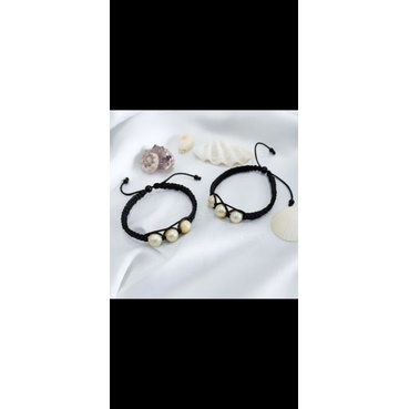 gelang tali serut mutiara air laut gelang mutiara laut original