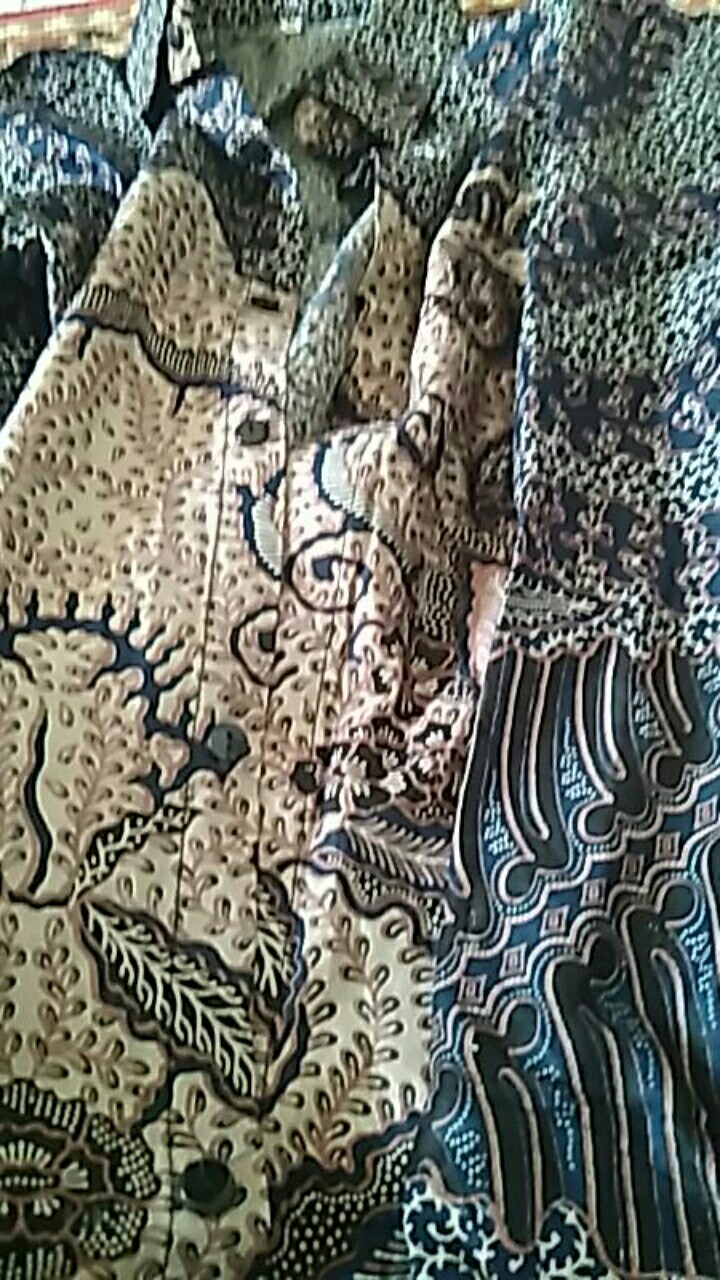 Kemeja Batik Pria Dewasa Full Katun M L Xl Xxl