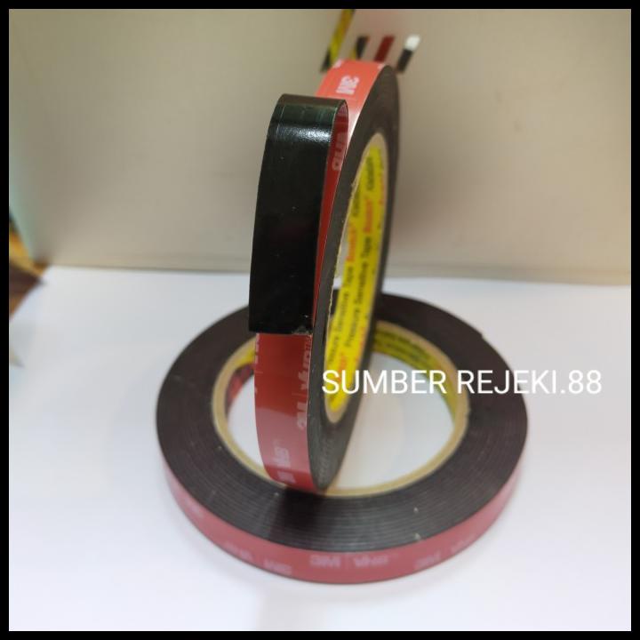 

Lem Perekat Talang Air Mobil Aksesoris Mobil Tape 3M Vhb 5952 Black
