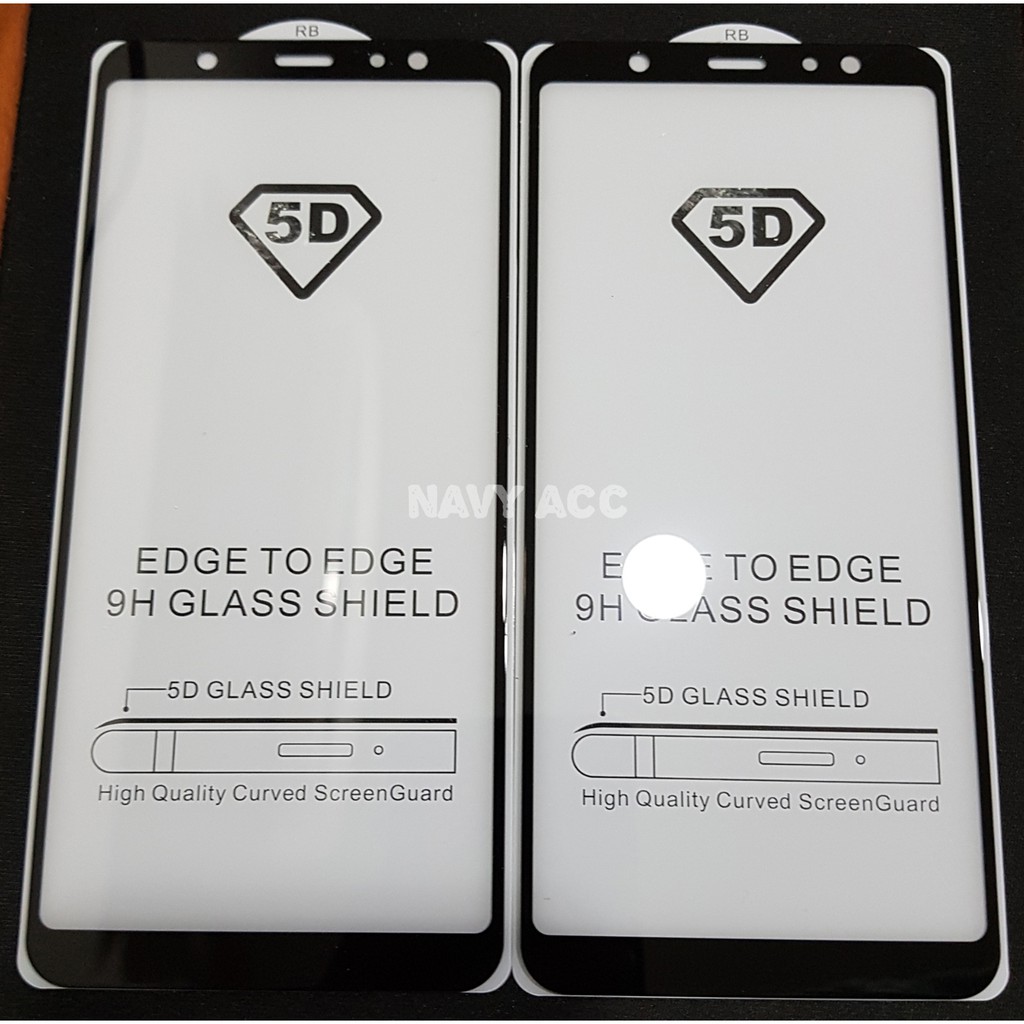 Tempered Glass Full Cover 5D Samsung A6 Plus - Tempered Full Cover A6 Plus