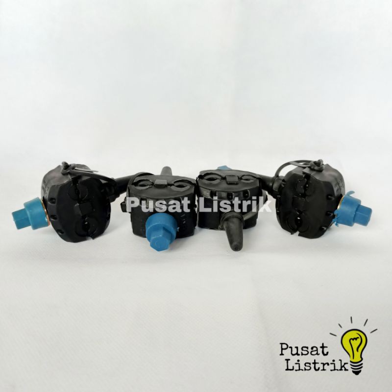 Conector Besar Listrik Hitam Conector Kedap Air Konektor Listrik PLN