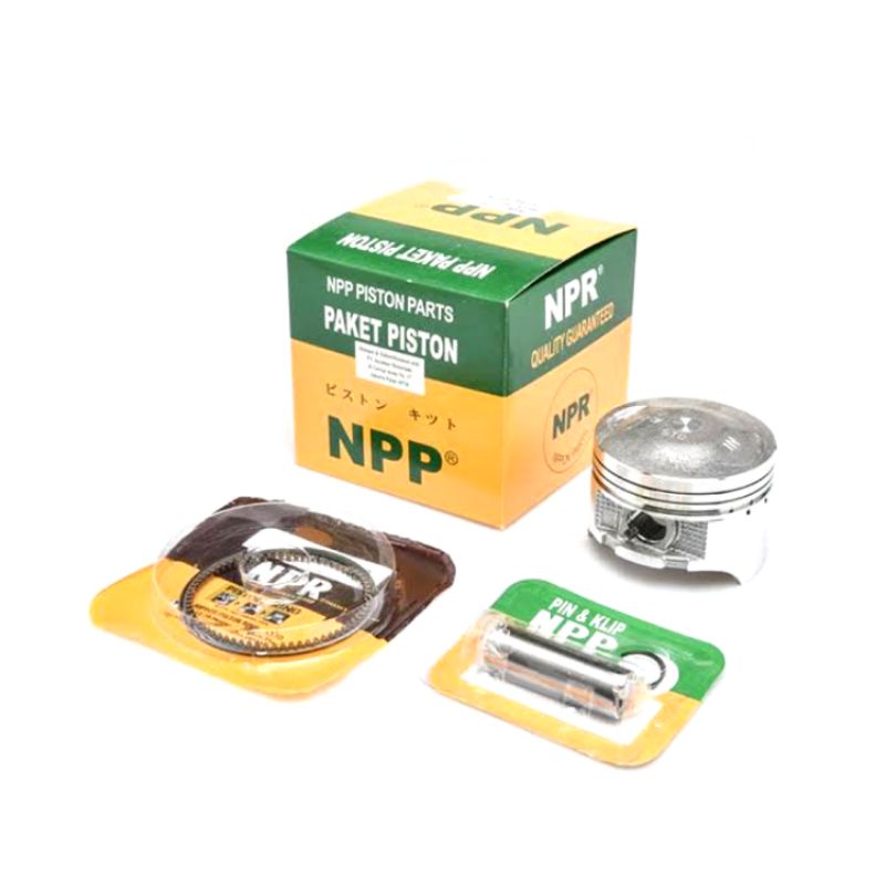 NPP Piston kit motor Honda Grand - C100 - Prima - Supra ukuran Standar - 25 - 50 - 75 - 100 - 125 - 