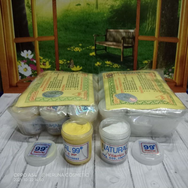 (12 PCS) CREAM 99 ORIGINAL LIST SILVER DAY NIGHT LUSINAN