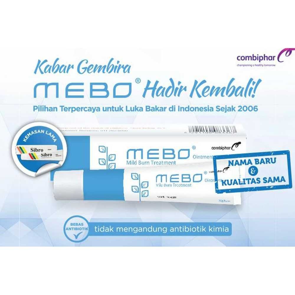 Mebo Herbal Ointment obat salep luka bakar 20 gram