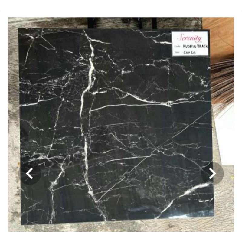 GRANITE MURAH SERENITY AVORIO BLACK 60X60 KW1