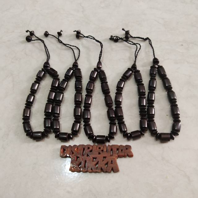 ( SUPER MURAH ) Grosir 5 pcs gelang kokka kaukah kaokah fukakah koka mardjan halat kima 2 hitam