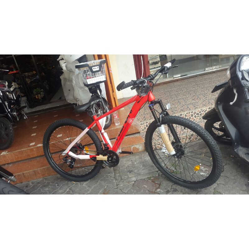 sepeda gunung mtb element alton beast 2.0 27.5 alloy 24speed