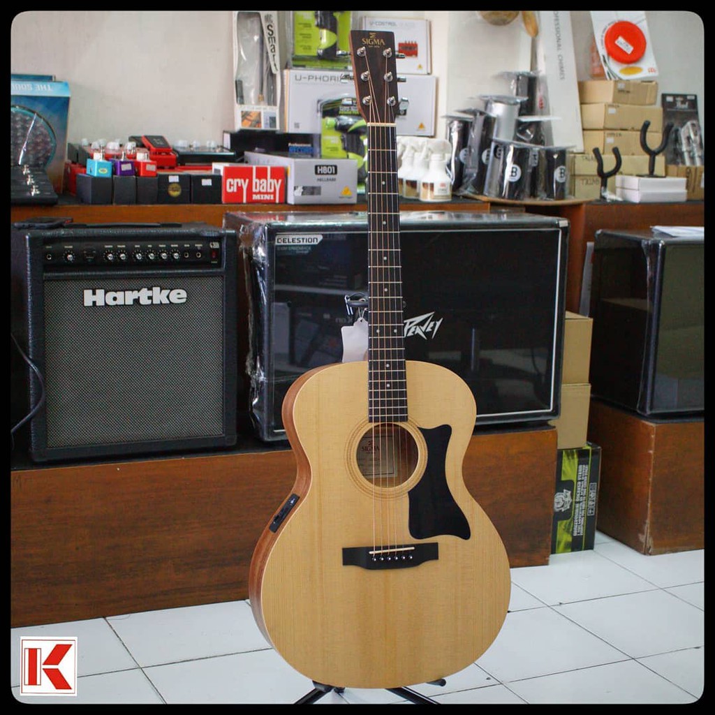 Gitar Akustik Elektrik Sigma GME+