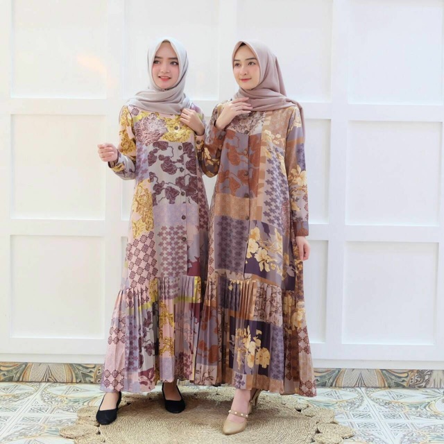 GAMIS FIFI / MAXI FASHION WANITA MUSLIM TERBARU