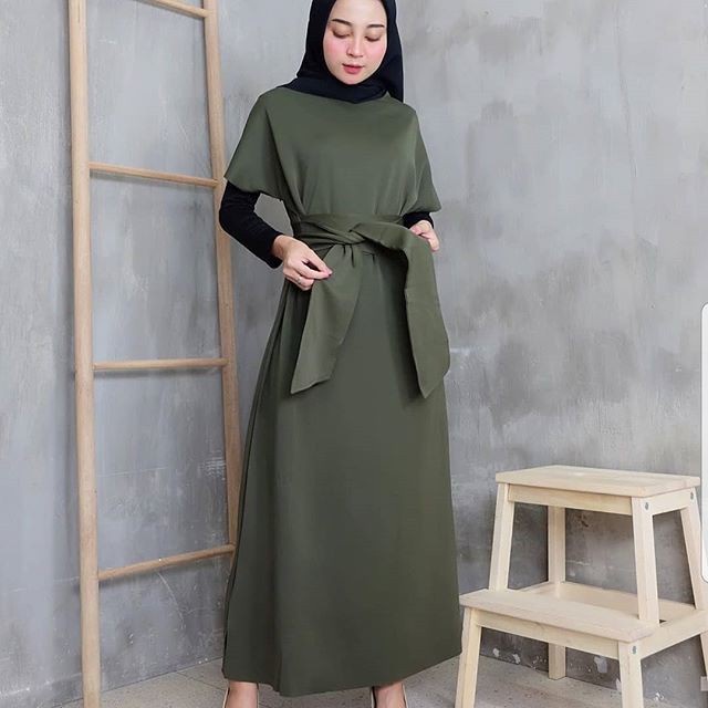 BAJU DRESS WANITA WILONA 2021 BAJU REMAJA KONDANGAN DRESS LEBARAN DRES