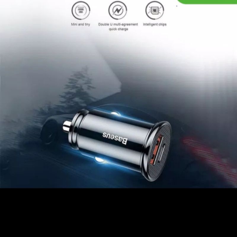 CAR CHARGER / CHARGER / FAST CHARGER / BASEUS / TYPE-C / MOBIL CHARGER