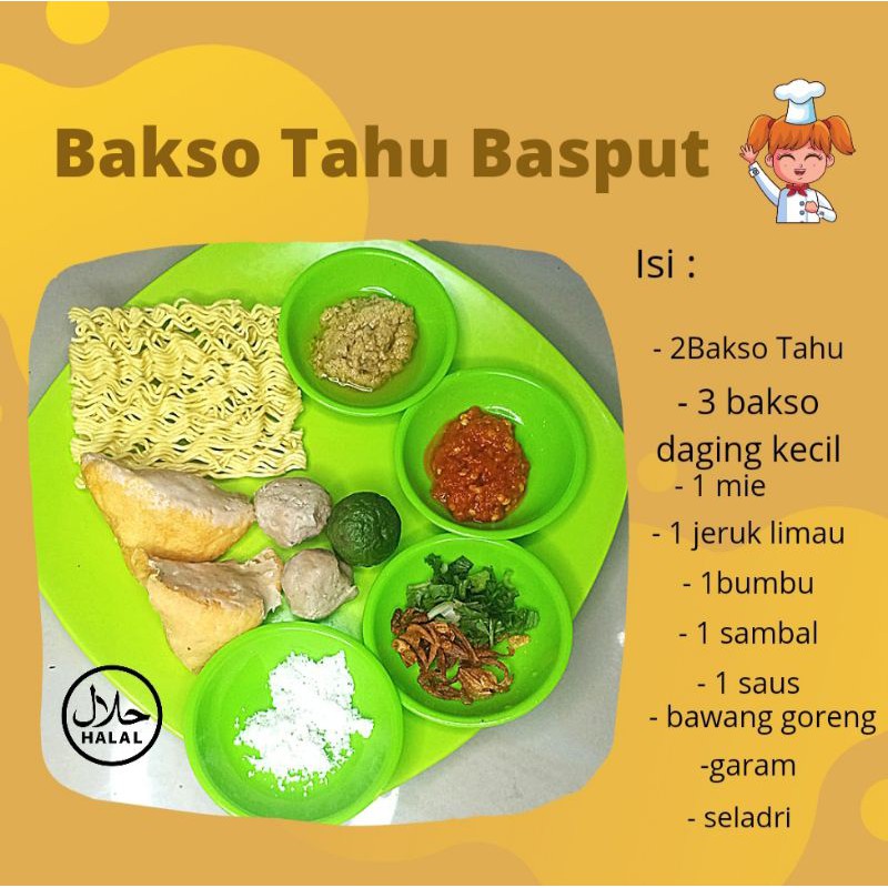 

Baso Tahu/Bakso Tahu Daging Basput