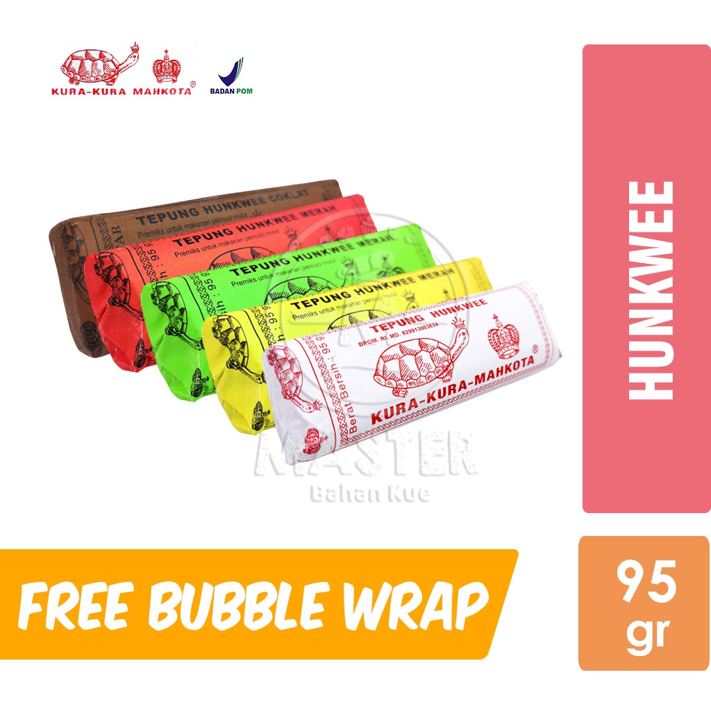 

Tepung Hunkwee Kura Kura Mahkota [95gr]