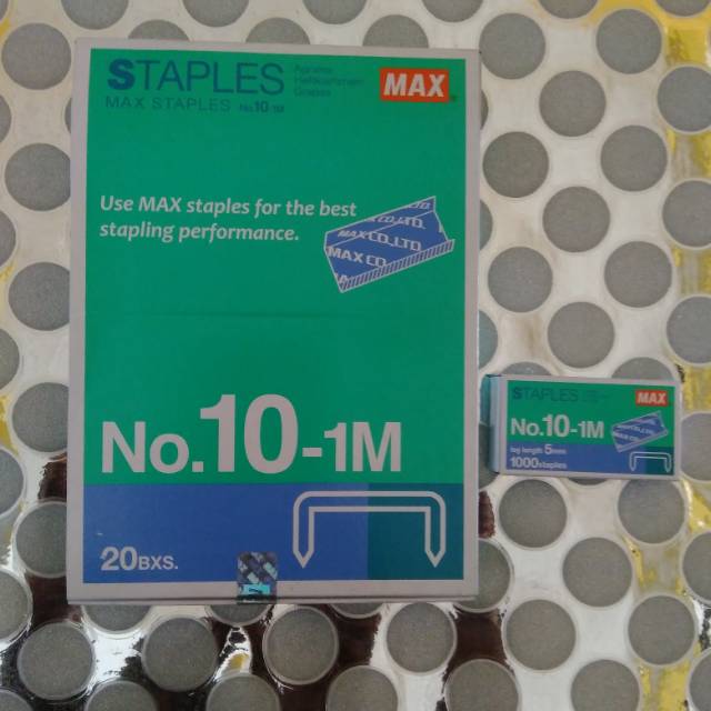 

isi steples MAX kecil no.10