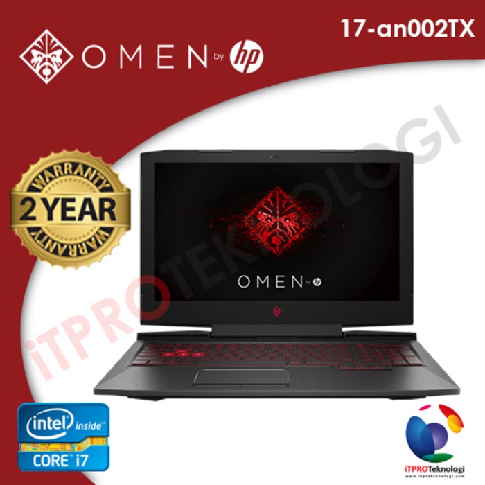 HP OMEN 17-AN002TX - i7-7700HQ,32GB,512+1TB,GTX1070 8GB,17.3\