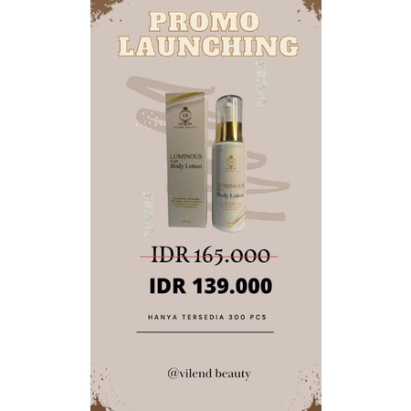 VILEND BEAUTY BODY LOTION BPOM AMAN BUSUI BUMIL