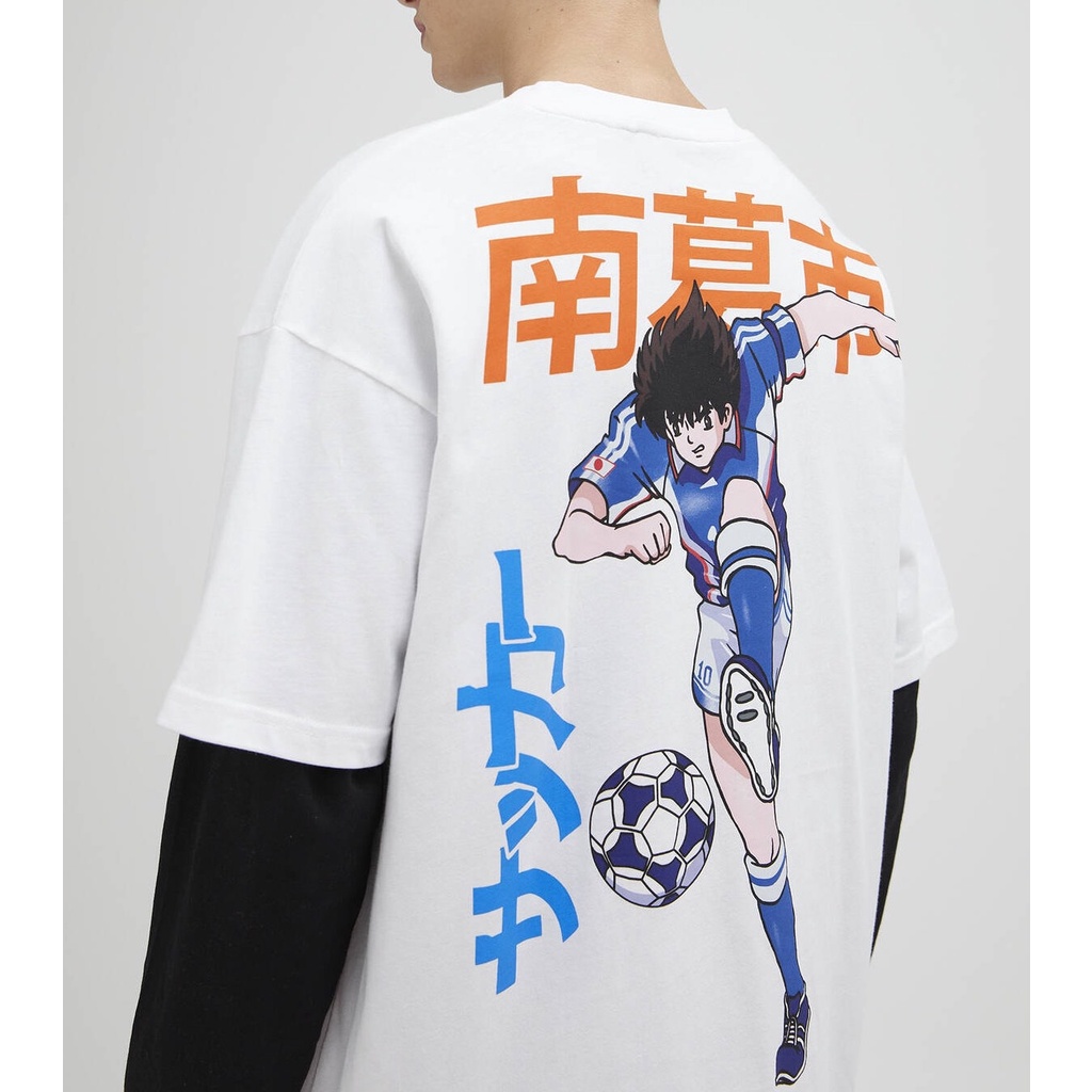 Preloved Pull & Bear - Captain Tsubasa Oozora Oversized Tshirt
