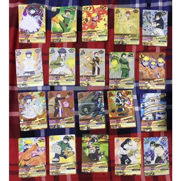 KARTU NARUTO NARUTIMATE NINJA FIGHT KARTU BUNDLE ORI DAN KW