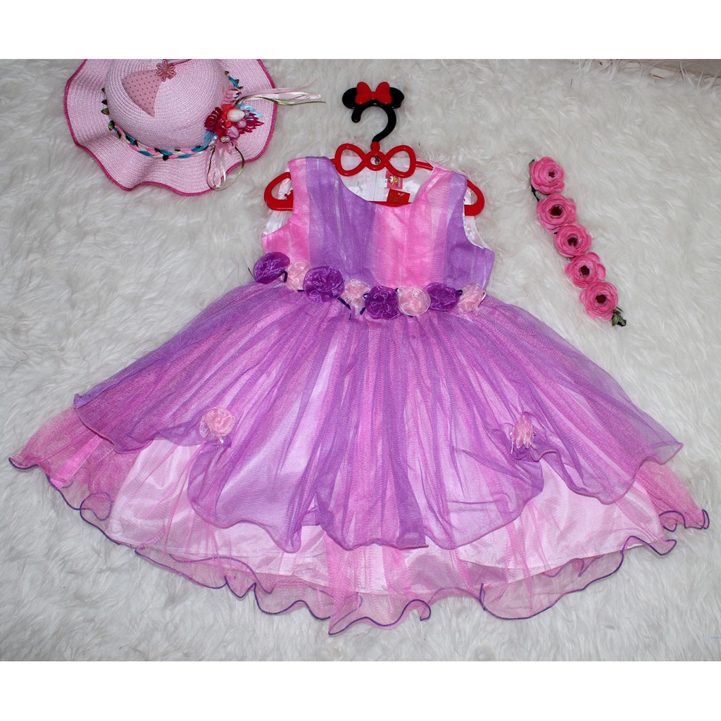 Dress Kids 3014/Promo Dress Princess Anak Impor/ Gaun Anak Korea Style/Baju Party Murah