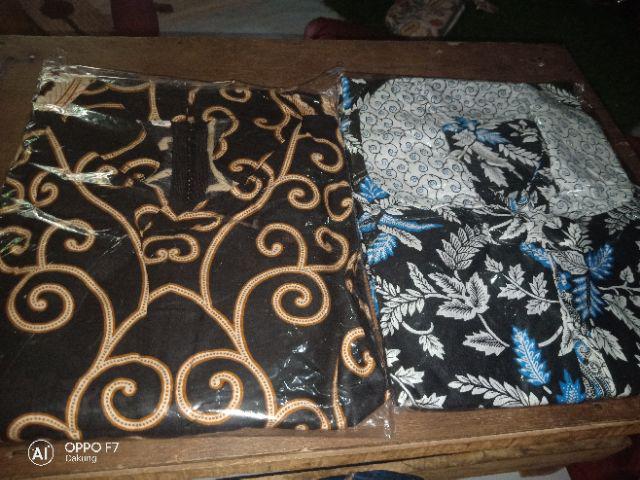 Batik Tunik Monica Parang 2 Kekinian Modern Pakaian Atasan Seragaman Murah Kondangan Kerja Kantor