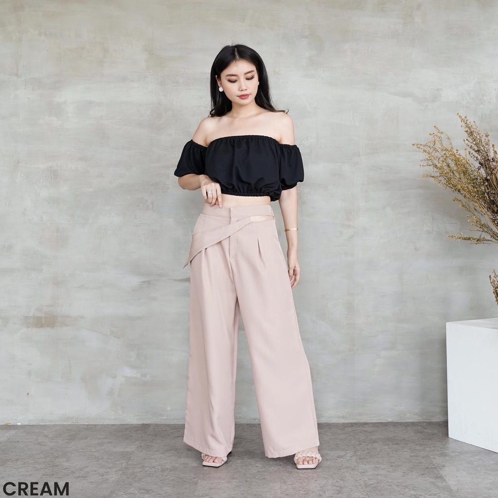 Sofia Cut Off Pants Celana Panjang Wanita