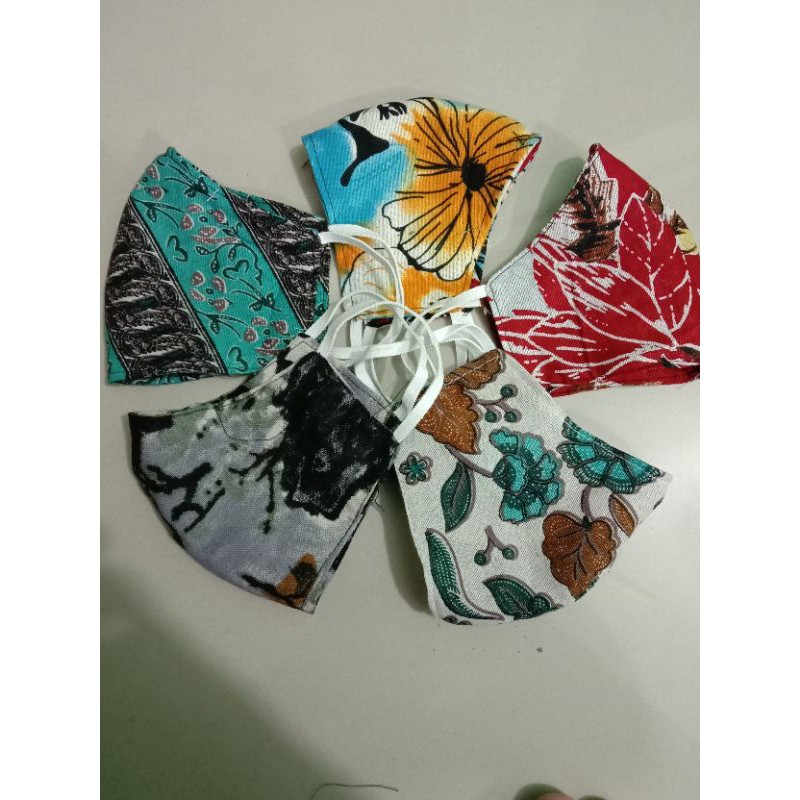 masker motif ( Katun )