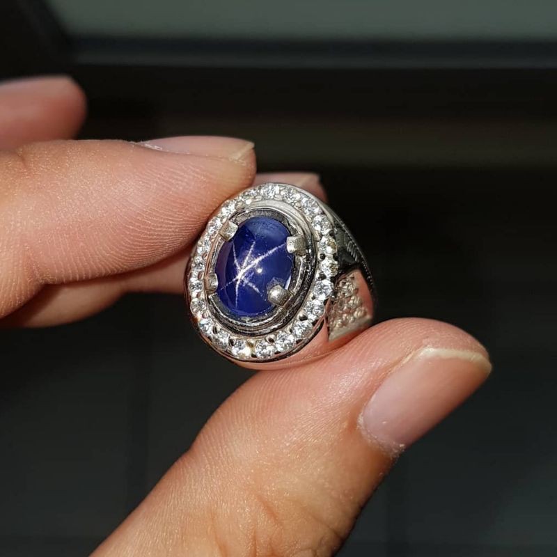 Natural Blue Sapphire Royal Star Safir UnHeat