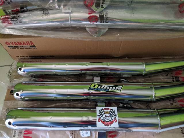 KNALPOT BOBAN FULL SET ( LASER )-2