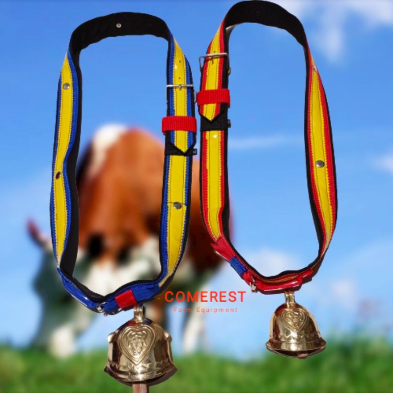 Kalung sapi Reflektif lonceng jumbo