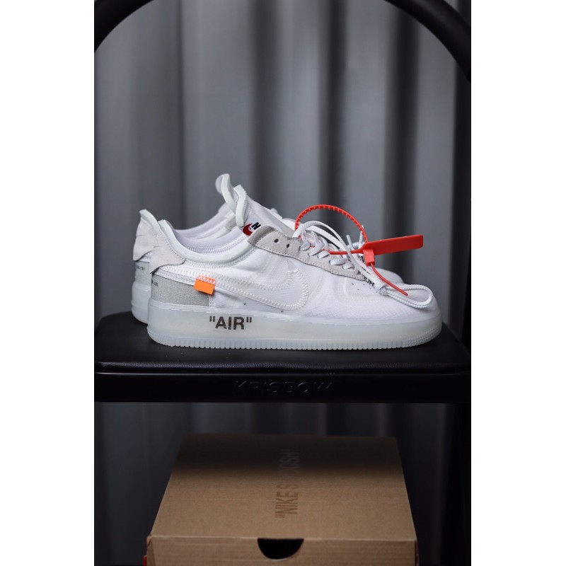 NIKE AIR FORCE 1 x Off White "PURE WHITE"