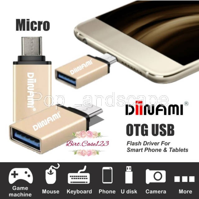 DIINAMI OTG MICRO USB Fast translit data Samsung oppo xiaomi realme Vivo Infinix BC2626